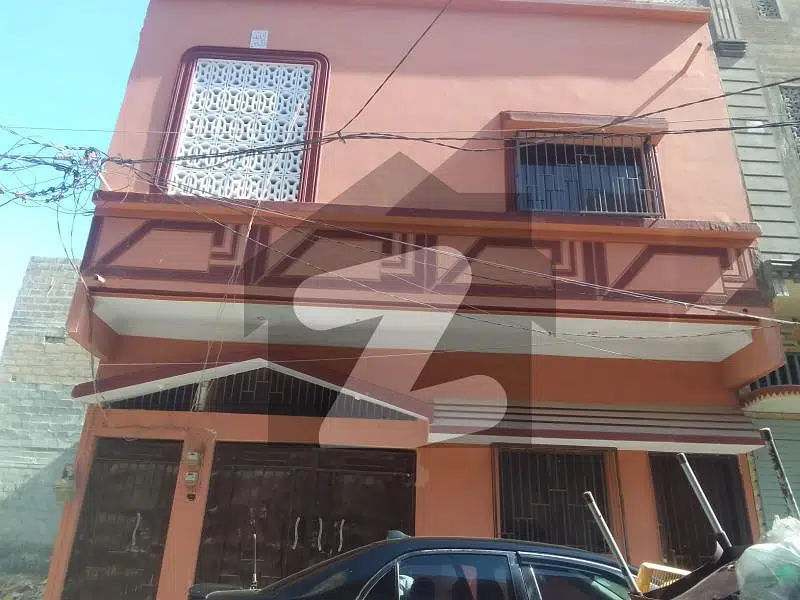 80 Yards Home 6 Room Double Storey Attach with 3 Washroom 2 Kitchen Available For Sale