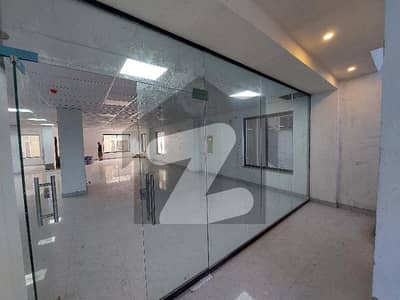 1 Kanal Brand New Ground Floor Commercial Complete Offices For Rent Main Boulevard Emporium Mall