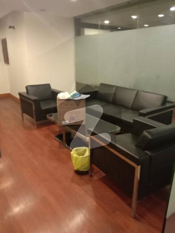 FARNSHED OFFICE FOR RENT IN MAIN BOULEVARD GULBERG III