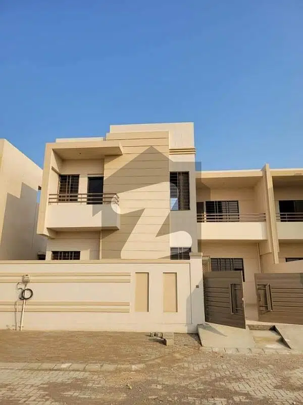 240 Square Yards House In Only Saima Villas Super Highway Gated Community Near Al Habib Restaurant Boundary Wall Project