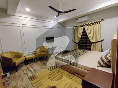 Out class 1 bed room fully furnished apartment in bahria height d block