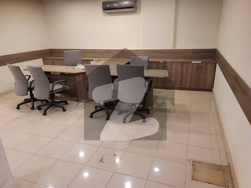 SEMI FURNISHED GROUND & BASEMENT OFFICE FOR RENT