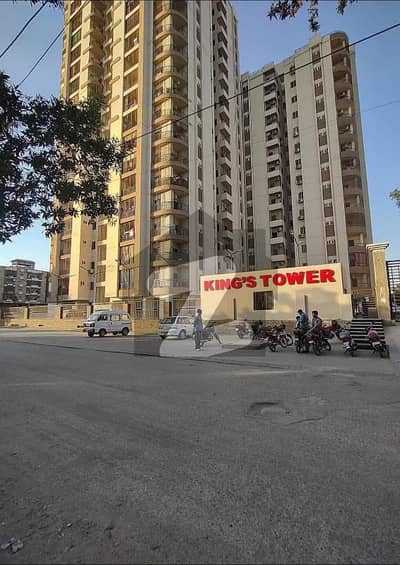 کنگز ٹاور گلستانِِ جوہر ۔ بلاک 15,گلستانِ جوہر,کراچی میں 3 کمروں کا 7 مرلہ فلیٹ 2.65 کروڑ میں برائے فروخت۔