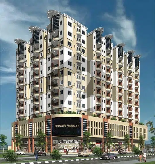 LUXURIOUS FLAT FOR SALE LEASED PRIME LOCATION OF GULSHAN E MAYMAR