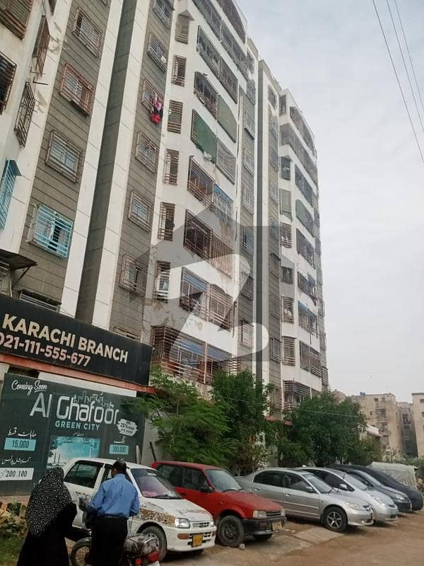 AL GAFOOR ATRIUM MAIN ROAD FACING FLAT FOR SALE