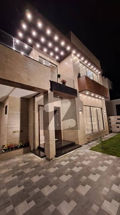 One Kanal Brand New Modern Design Double Height Lobby House For Sale