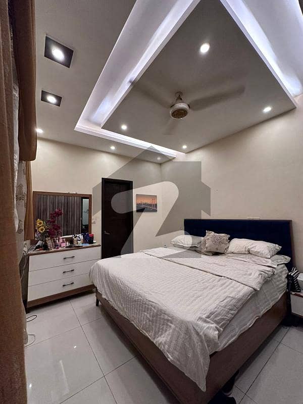 2nd Floor Portion With Roof Vip Location Of PECHS Near Jheel Park PECHS