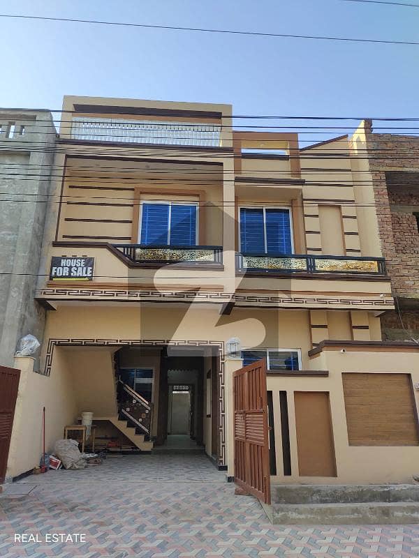 5 MARLA BRAND NEW LUSH ONE AND HALF STORY HOUSE FOR SELL AT AIRPORT HOUSING SOCIETY RAWALPINDI