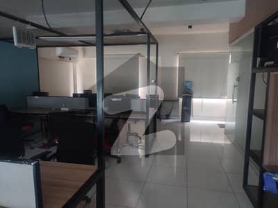 Furnished 100 Yards Office Building With Lift For Rent