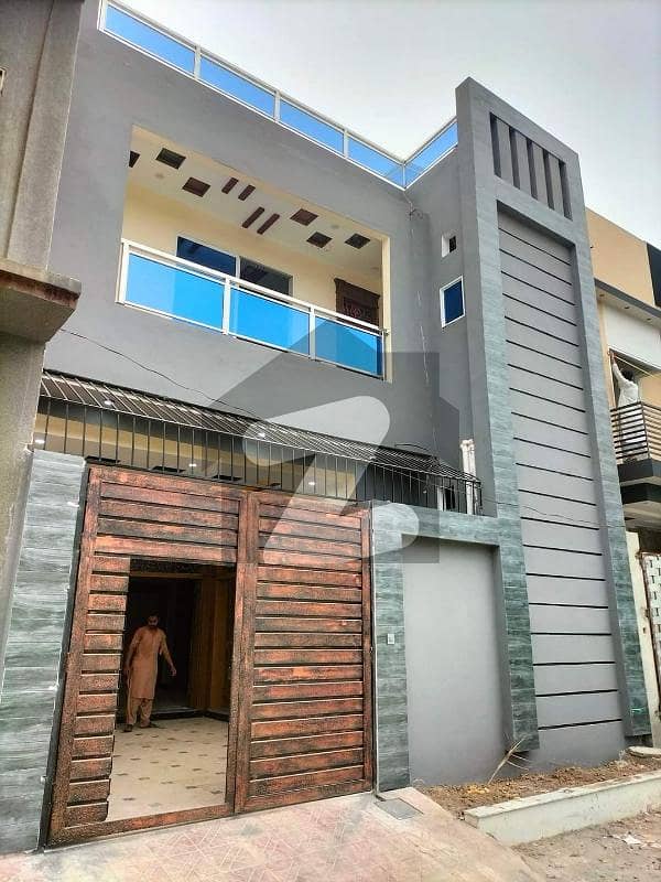 5 Marla New Fresh Luxury Double Storey House For Sale Located At Warsak Road Sufyan Garden Peshawar