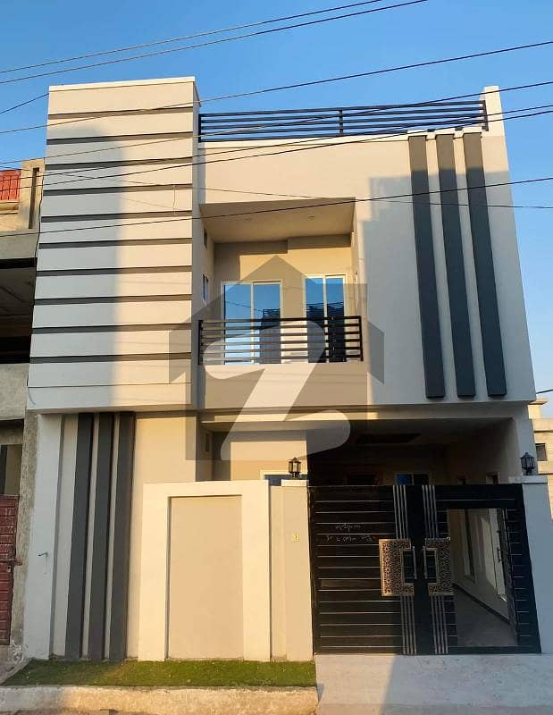 5 Marla New Fresh Luxury Double Storey House For Sale Located At Warsak Road Sufyan Garden Peshawar
