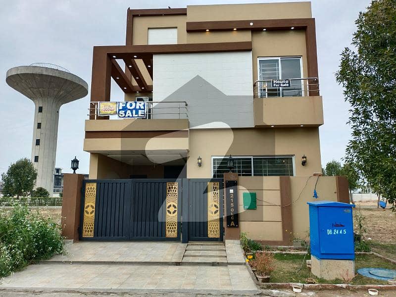Super Luxury 5 Marla Brand New House For Sale In G Block Bahria Orchard Lahore