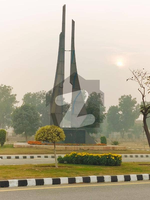 Facing Park 5 Marla Residential Plot For Sale In Sector M8 Block B2 Lake City Lahore