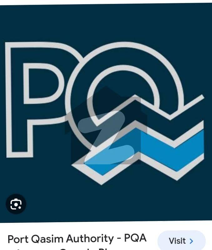 In Port Qasim Industrial plot available for sale in development area