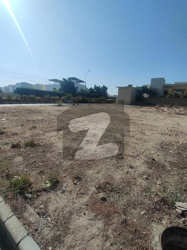 2000 square yards 2 side corner residential plot on utmost top-notch location of Khayaban e Roomi DHA phase 8 is available for sale