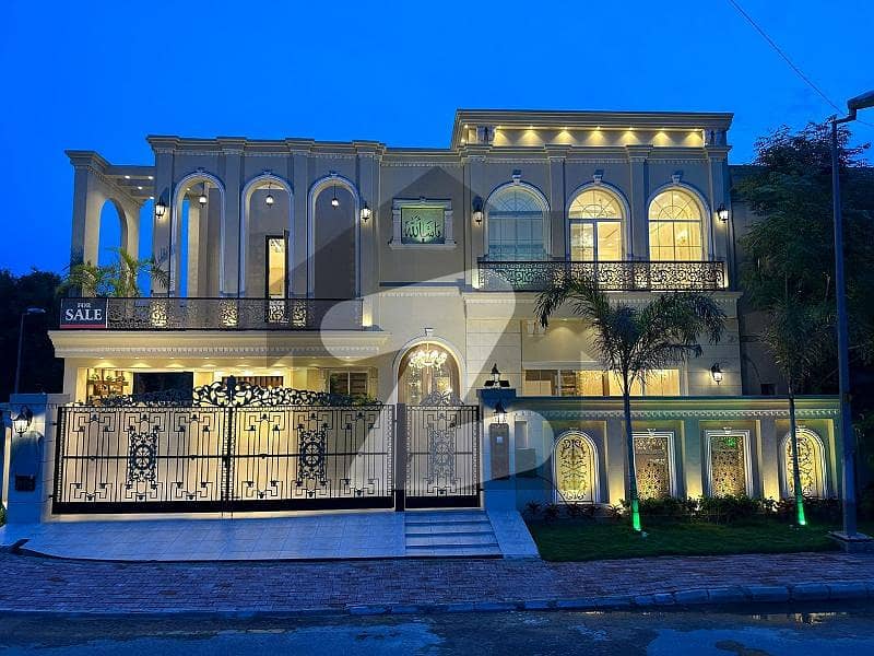 14 Marla Corner Brand New Victorian Lavish House For Sale In Sector B Near To Talwar Chowk Demand 790