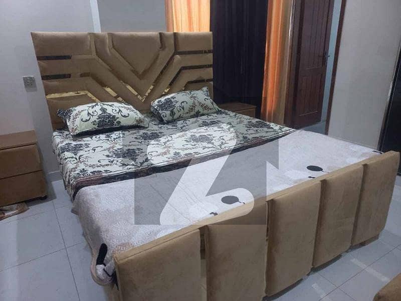 1 BED FURNISHED APARTMENT IS AVAILABLE FOR RENT IN SECTOR B BAHRIA TOWN LAHORE
