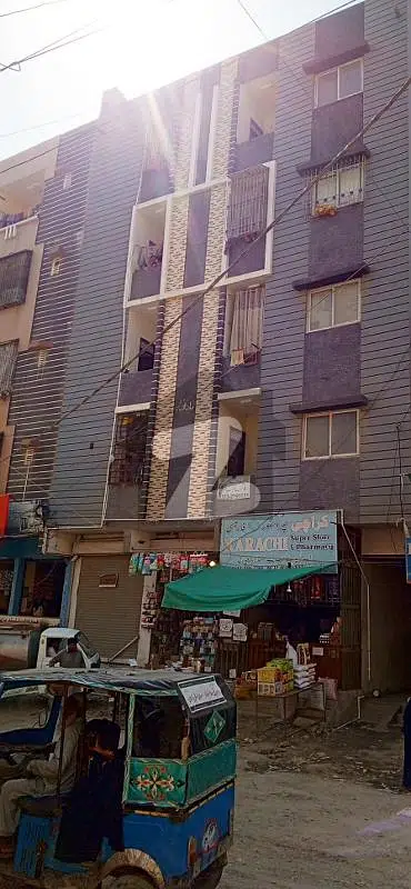 Reasonably-Priced 900 Square Feet Flat In Allahwala Town, Karachi Is Available As Of Now