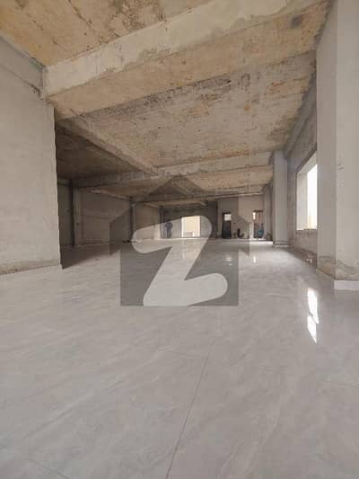 COMMERCIAL NEAT N CLEAN GROUND FLOOR HALL WITH MASSIVE PARKING AREA