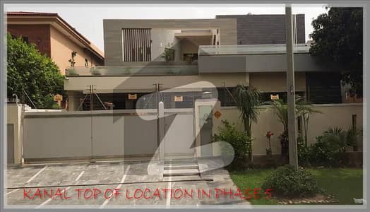 1 Kanal Classical Bungalow For Sale In Phase 5 Dha At A Prime Location Near Park