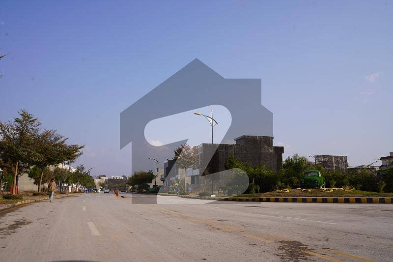 Plot For Sale Sector B Boulevard Possession Utility Map All Paid At Prime Location Near To Gate Bahria Enclave Islamabad
