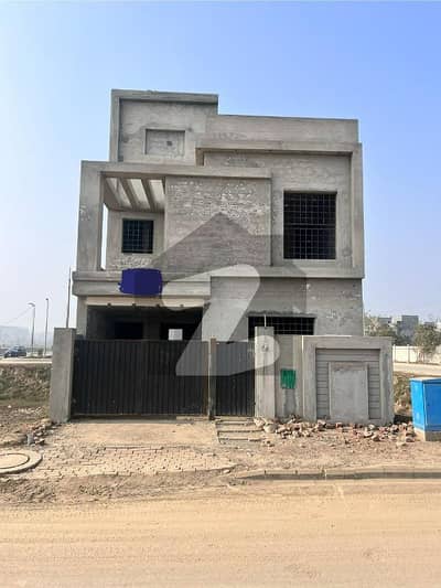 Grey Structure 5 Marla House Available For Sale In Jinnah Block Sector E Bahria Town Lahore