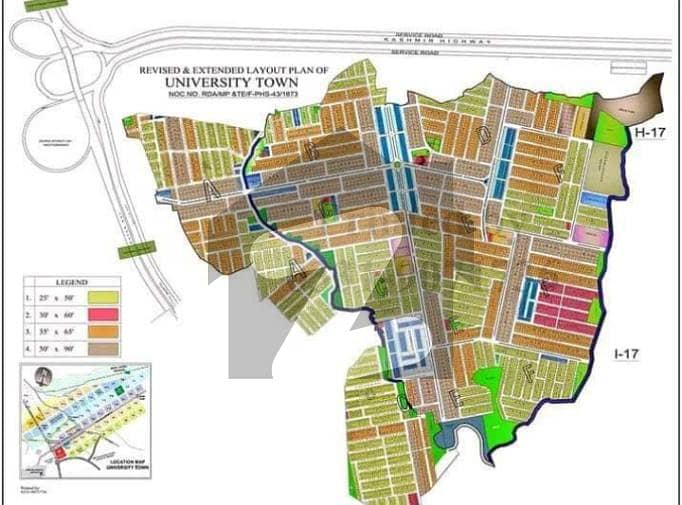 یونیورسٹی ٹاؤن ۔ بلاک سی یونیورسٹی ٹاؤن,اسلام آباد میں 5 مرلہ رہائشی پلاٹ 32.0 لاکھ میں برائے فروخت۔