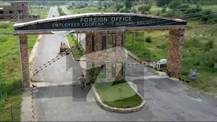 Foreign office Employees, cooperative society A BLOCK plot available for sale
