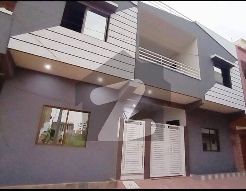 100 Sq Yard Brand New Double Story House Available For Sale
