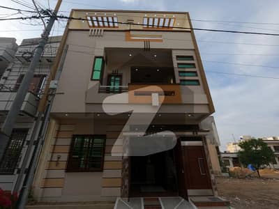 گلشنِ معمار - سیکٹر کیو گلشنِ معمار,گداپ ٹاؤن,کراچی میں 4 کمروں کا 5 مرلہ مکان 2.15 کروڑ میں برائے فروخت۔