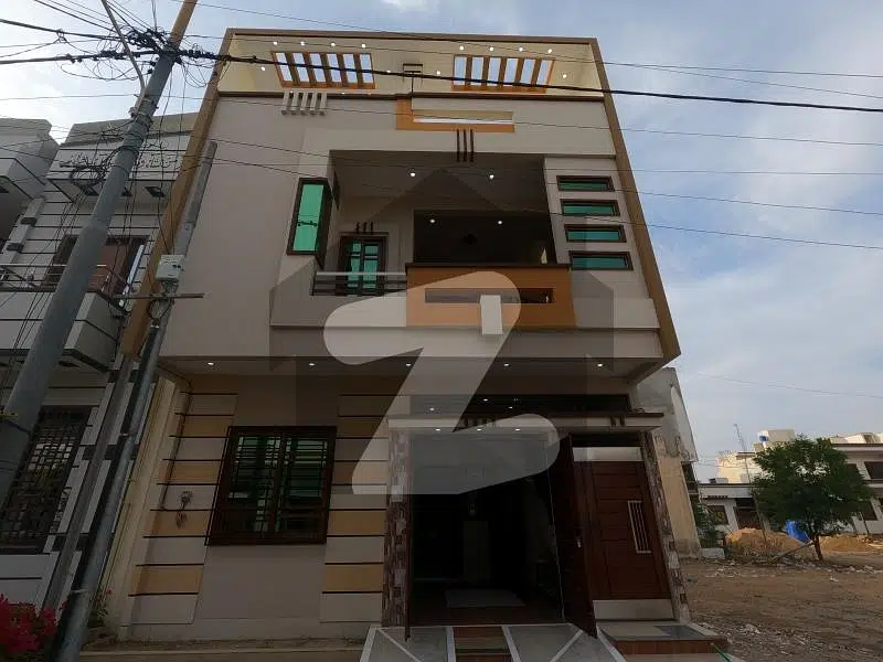 Brand New House 120 Sq. Yd. Ground+1 For Sale At Sector Q-3 Gulshan-E-Maymar