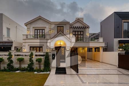 One Kanal Modern Creamy House Fully Furnished Is Available For Sale In DHA Phase 6 Lahore