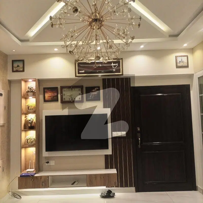 Luxurious Fully Furnished 3-Bedroom Apartment in Murtaza Commercial, Atlantic Residence Available For Sale