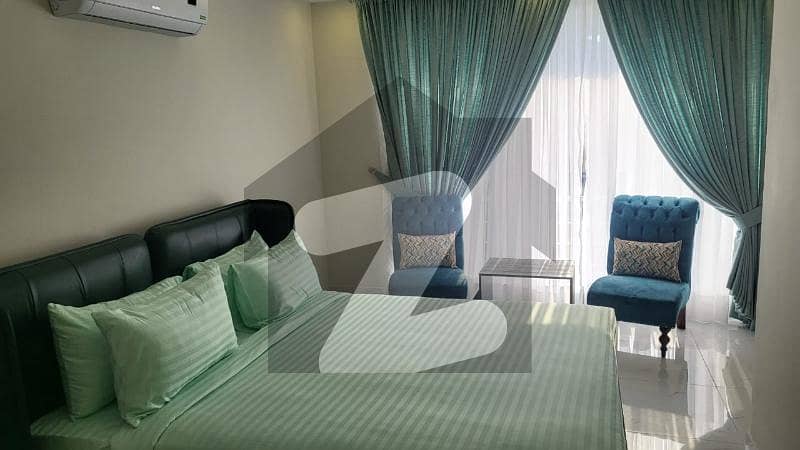 A beautiful and allegiance 1 bed and 2 bed Furnished and non furnished available for rent in Bahria town Lahore. It is available at very affordable rate.