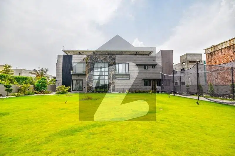 1 Kanal House Kanal Lawn Most Luxurious Modern Design House For Sale Prime Location Of DHA Phase 6