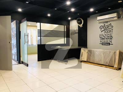 Semi Furnished Office For Rent At Bukhari Commercial Area Main Khayaban Muslim 2nd Floor Ideal For IT