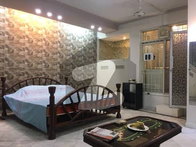 One Kanal Fully Furnished One Bed Basement With Separate Entrance For Rent In DHA Phase 4 Lahore