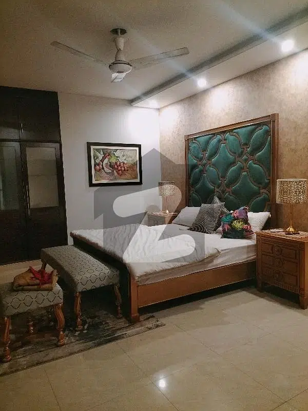 F-11 Well Maintain Fully Furnished 2bed Attach Bath Flat
