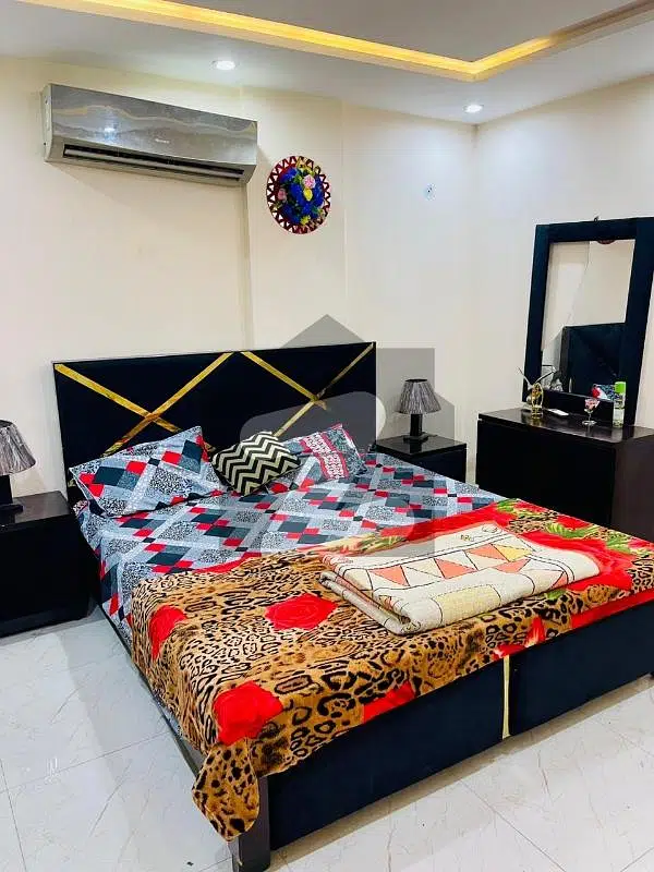 Daily basis Weekly Basis Monthly Basis One Bed Room Brand New Luxury Fully Furnished Appartment For Rent in Sector E Bahria Town Lahore