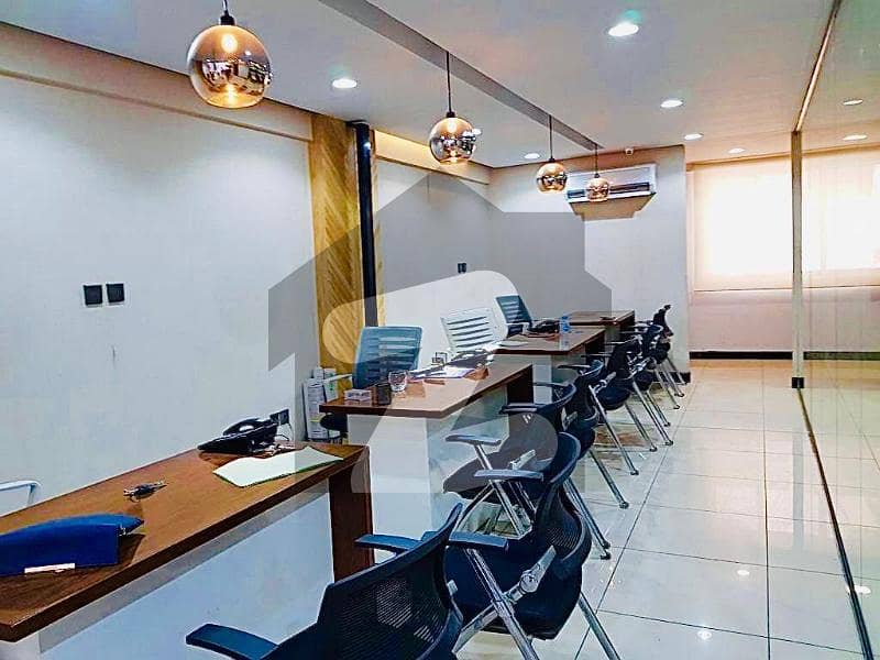 Fully Furnished Office Available For Rent In Shahbaz Commercial Area