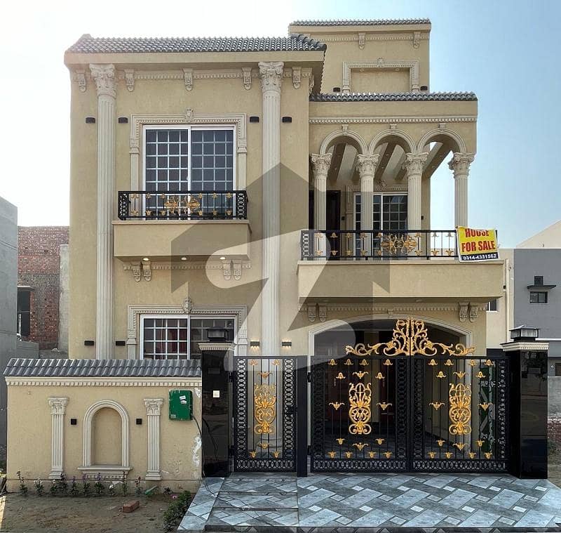 5 Marla Spanish brand New House For Sale In Shershah Block Bahria Town Lahore