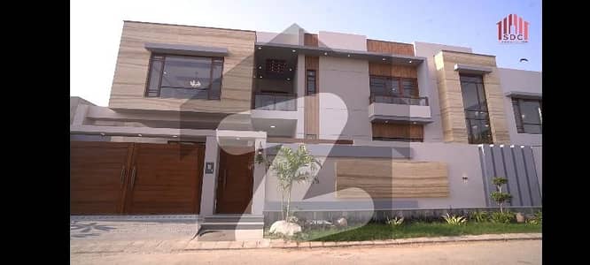 BRAND NEW LUXURIOUS MODERN 600 SQ YD BUNGALOW FOR SALE IN PHASE 6