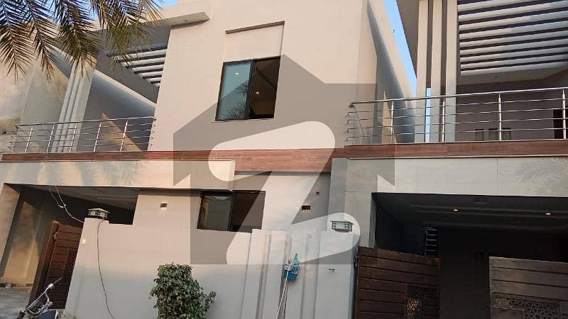 9 marla brand new house for sale in Canal City Society Ugoke at most prime location