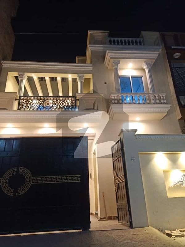 5 Marla Brand New Luxurious Double Storey House Available For Sale In Shalimar Colony Near Fully Complete Boundary Wall Gated Colony