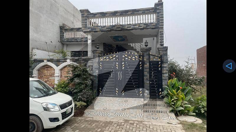 6 Marla New Beautiful House at CITY Villas Near WazirAbad Road 4 Sale