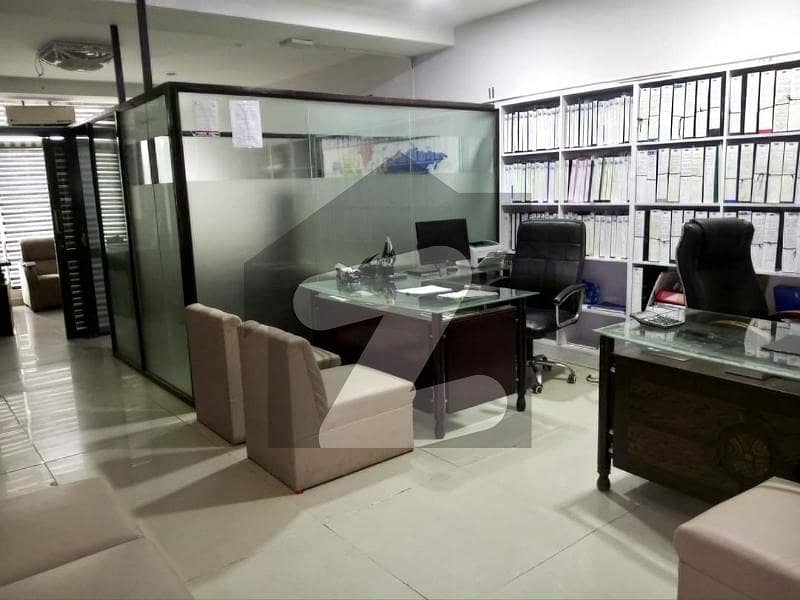 1000 sqft Furnished office for rent in DHA Karachi Rahat Commercial