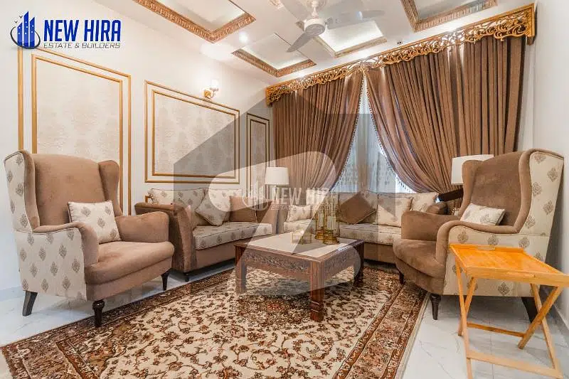 5 Marla Brand New Fully Farnish Most Beautiful Luxurious Modern Design Bungalow For Rent In DHA 3