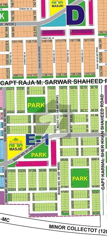 Sector E 10 Marla Good Location Plot Is Available For Sale