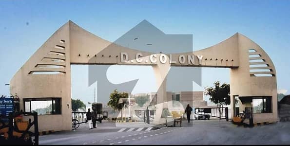 Satluj Block 1 Kanal Plot For Sale In DC Colony Gujranwala