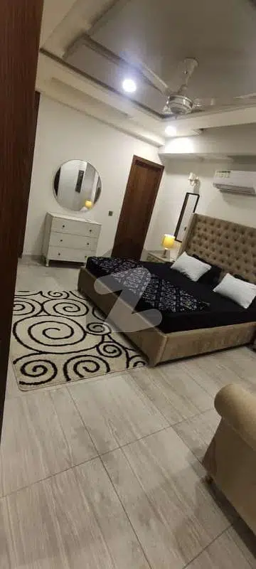 Three Bed Room Umair Residence Fully Furnished Flat Is Available For Rent In E-11